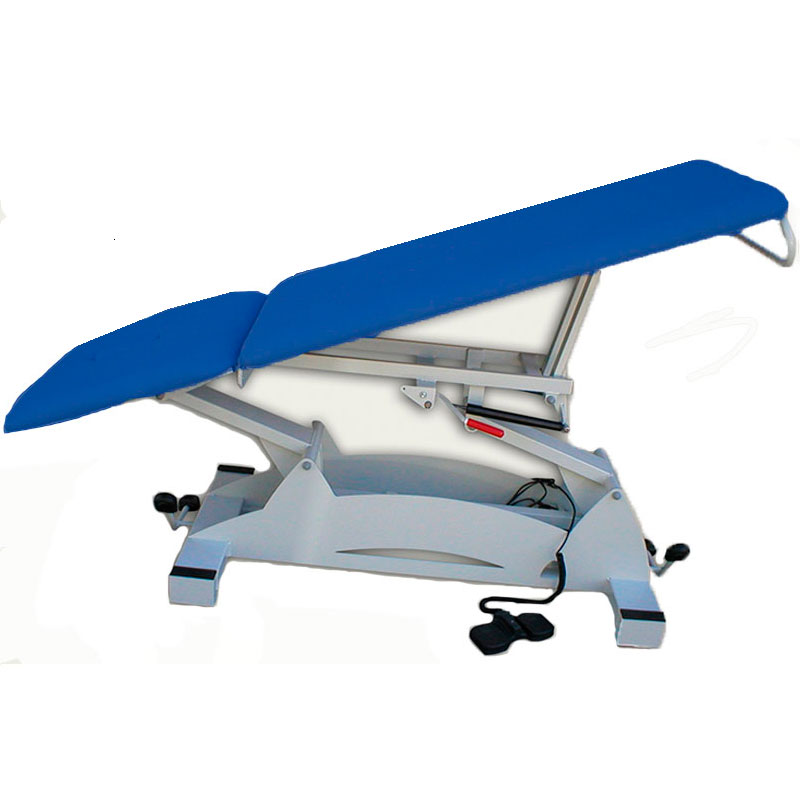 Camilla Elétrica de 2 Corpos com Trendelemburg Kinefis Supreme 194 x 70 cm com Rodas Escamoteables